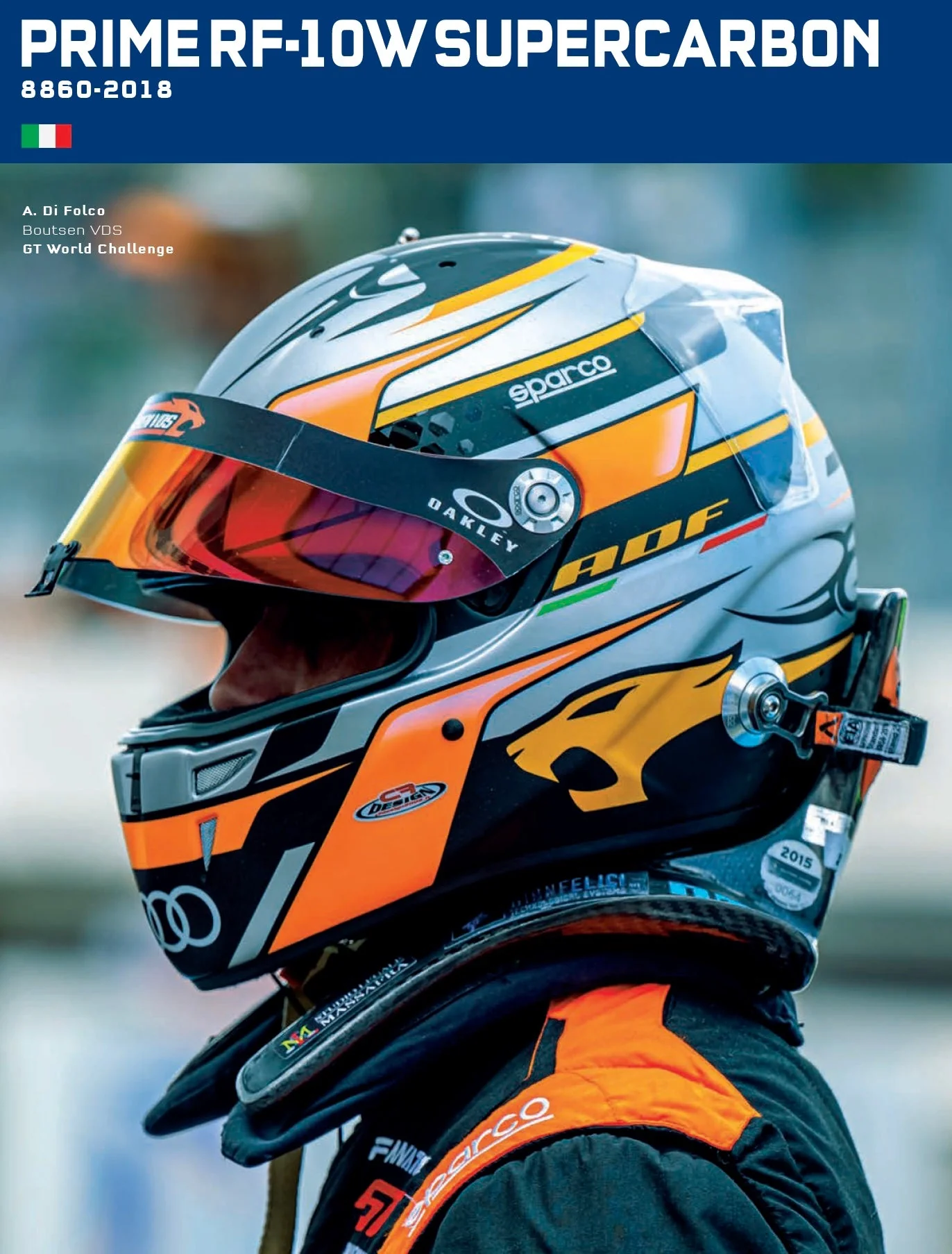 Sparco Prime RF-10 Supercarbon, Racing Helmet, FIA 8860-2018 - Image 9