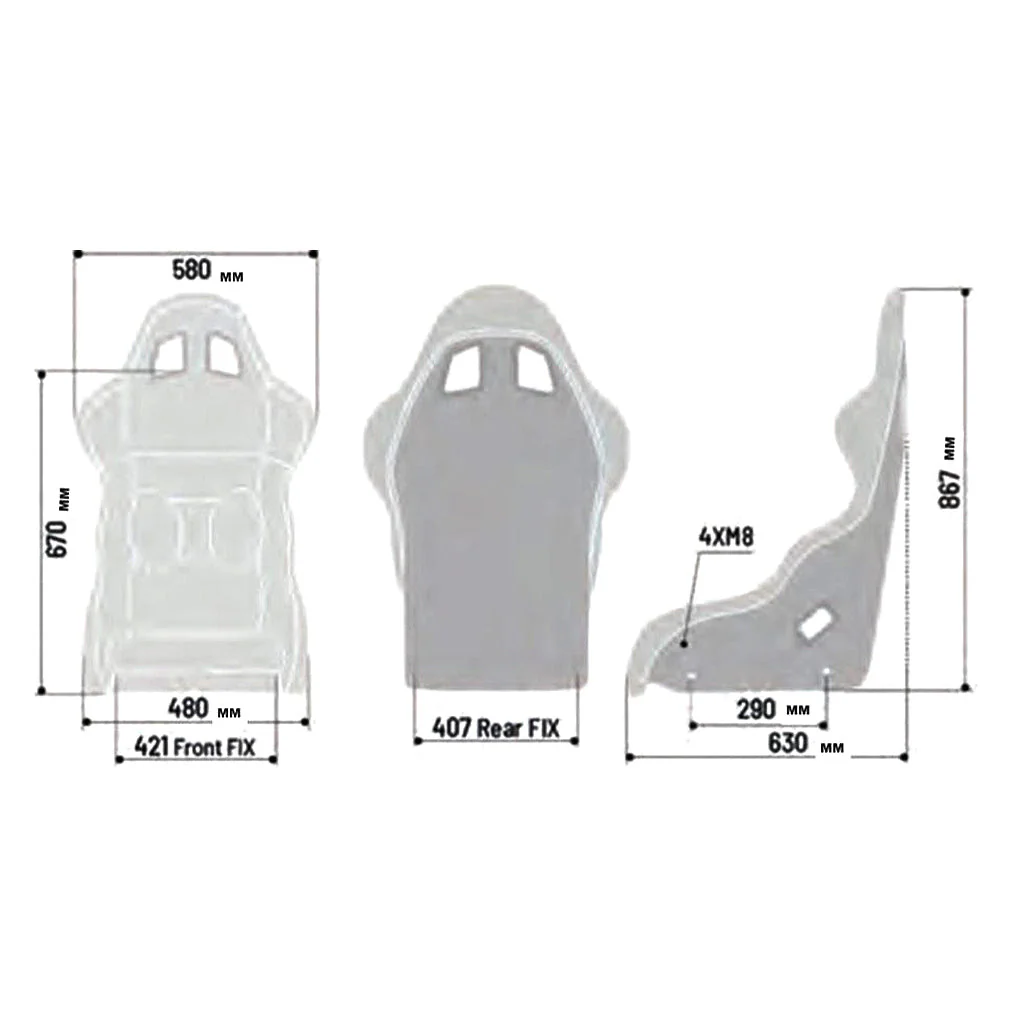 Sparco PRO 2000 QRT Simulator Seat - Image 4