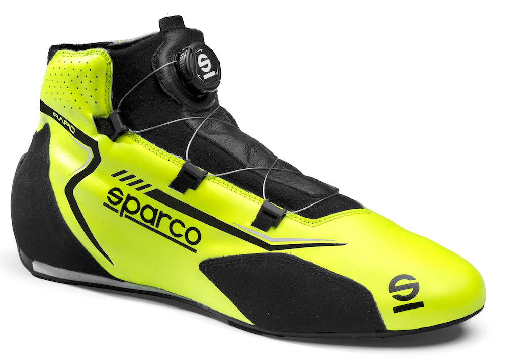 Sparco Rapid Racing Shoesss, Rotor and Lace Closure - Image 5
