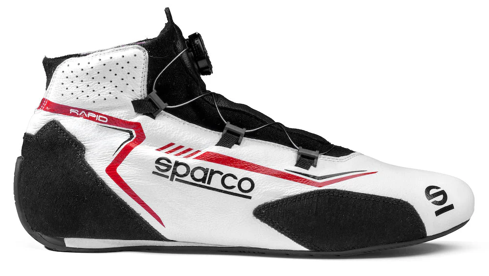 Sparco Rapid Racing Shoesss, Rotor and Lace Closure - Image 7