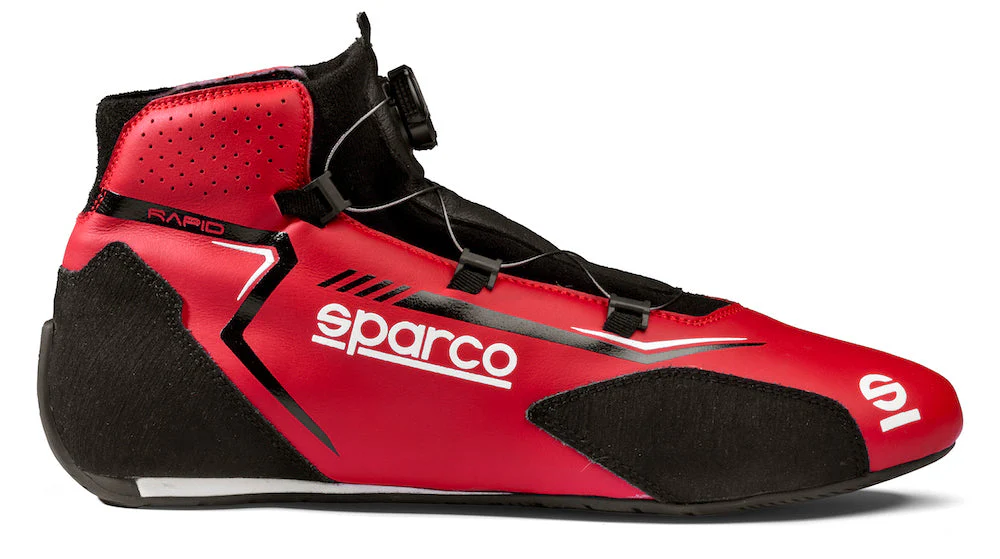 Sparco Rapid Racing Shoesss, Rotor and Lace Closure - Image 9
