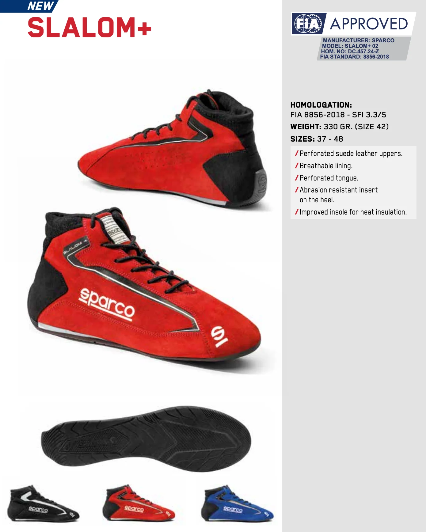 Sparco Slalom+ Racing Shoesss - Image 4