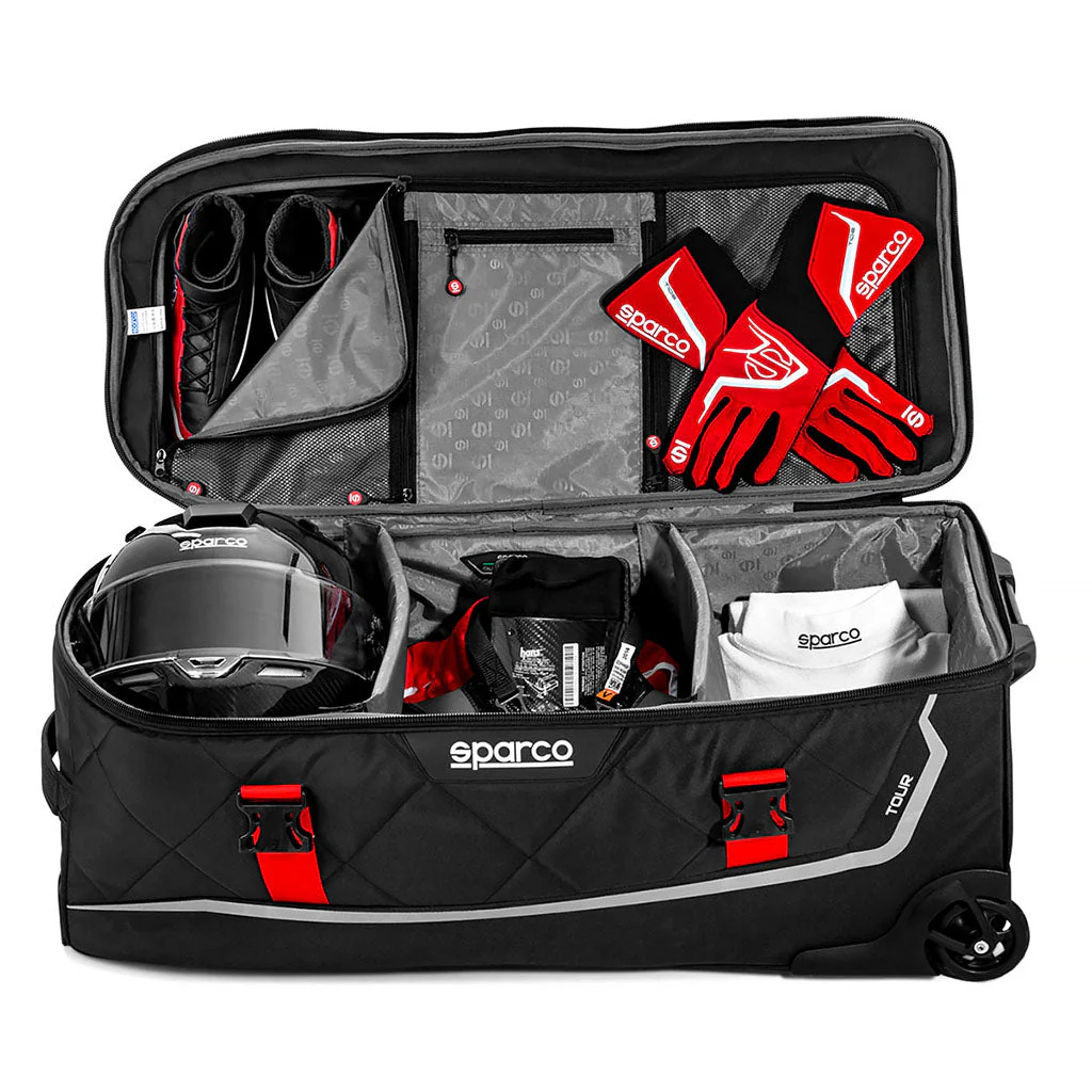 Sparco Tour Gear Bag - Track Use - Image 5