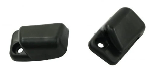 Sun Visor Clips, Type 1, 68-79, Black, Pair