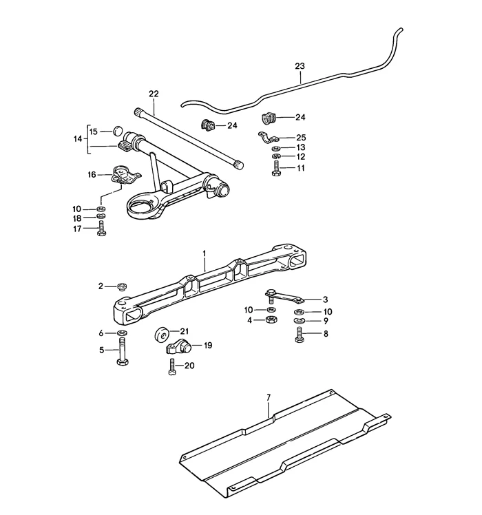 Sway Bar End Link Bushing for Porsche 911 (1986-89) - Image 2