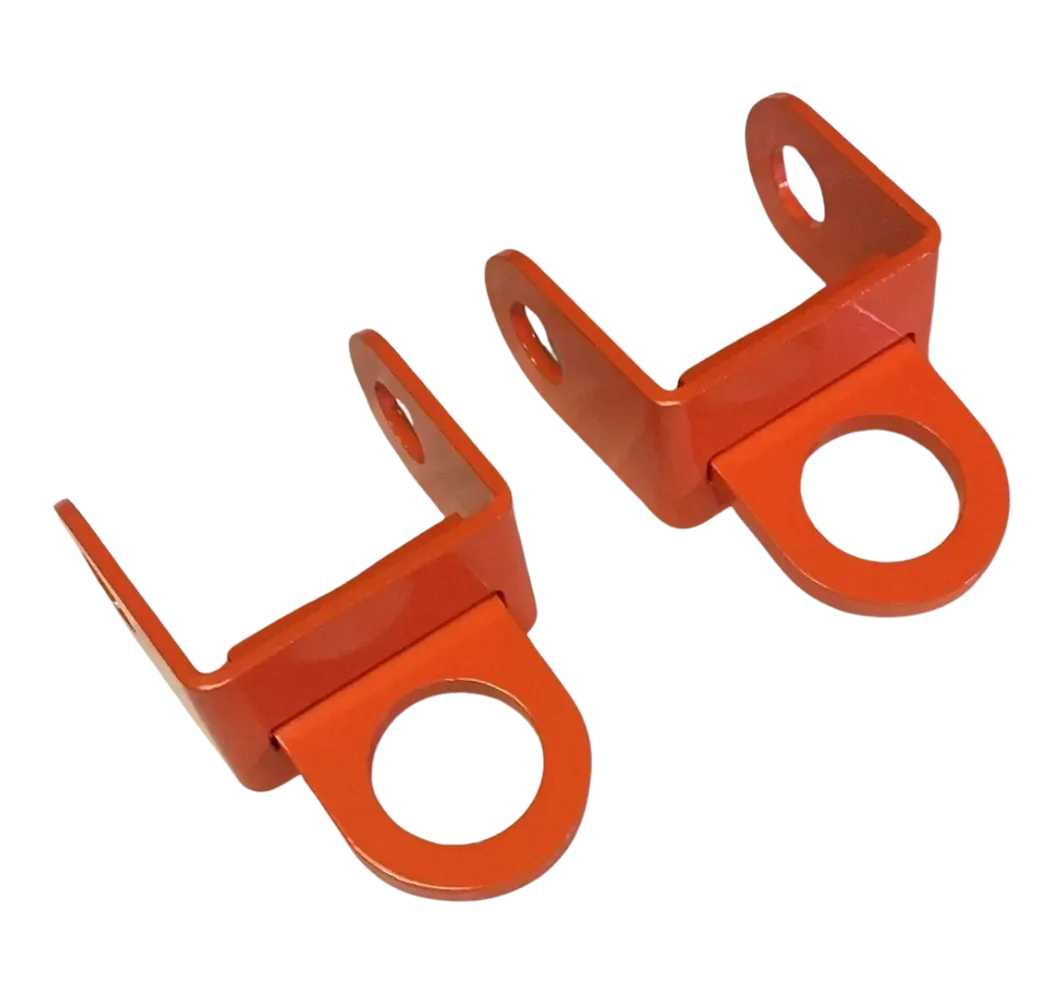 Tangerine Racing Rear Tie Downs for Porsche 914