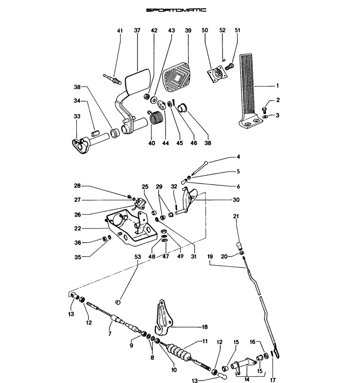 URO Parts Accelerator Pedal for 911/912/914 (1965–1976) - Image 3