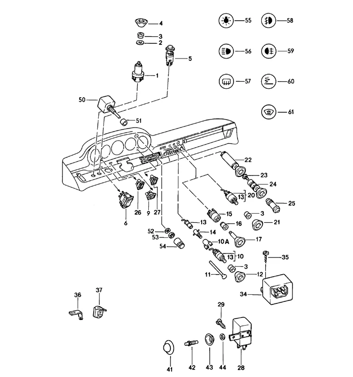 URO Parts Door Contact Switch for Porsche 911/928 (1980–1989) - Image 3
