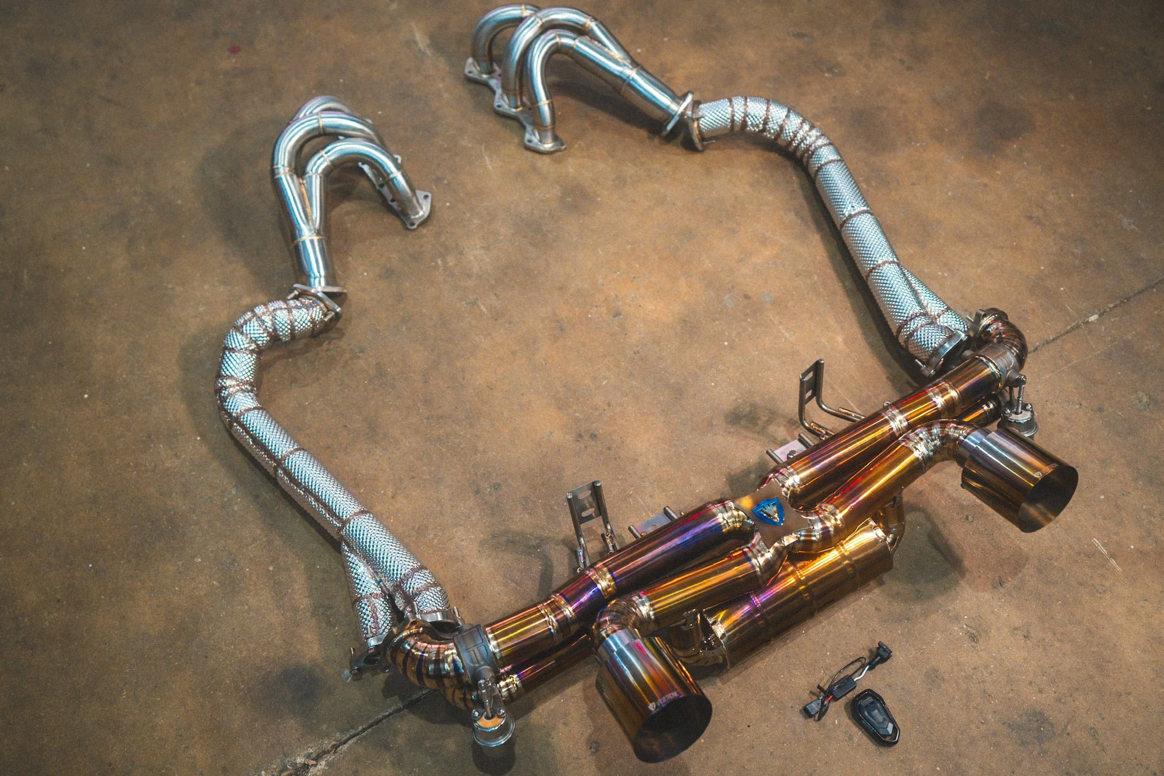 Valvetronic Valved Sport Exhaust System for Porsche 718 GT4 / GTS/ Boxster Spyder - Image 5