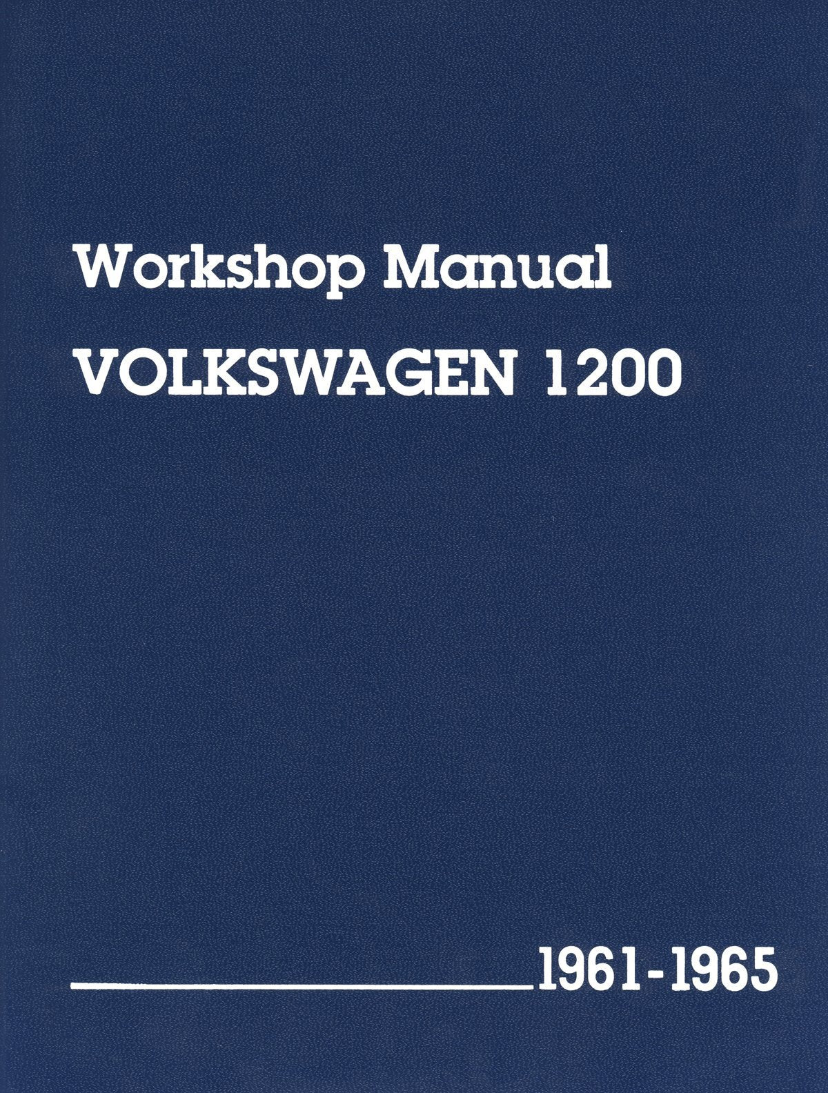 VW Tech Book Type 1, 61-65