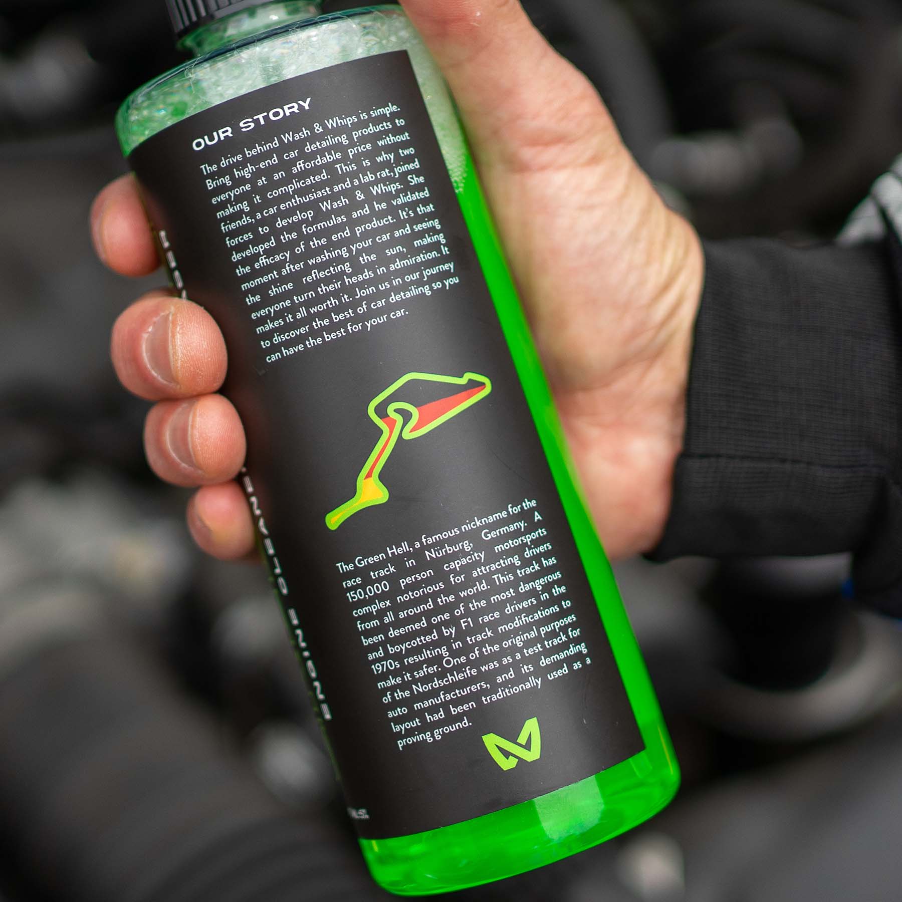 WASH&WHIPS Green Hell Engine Cleaner & Degreaser - Image 4