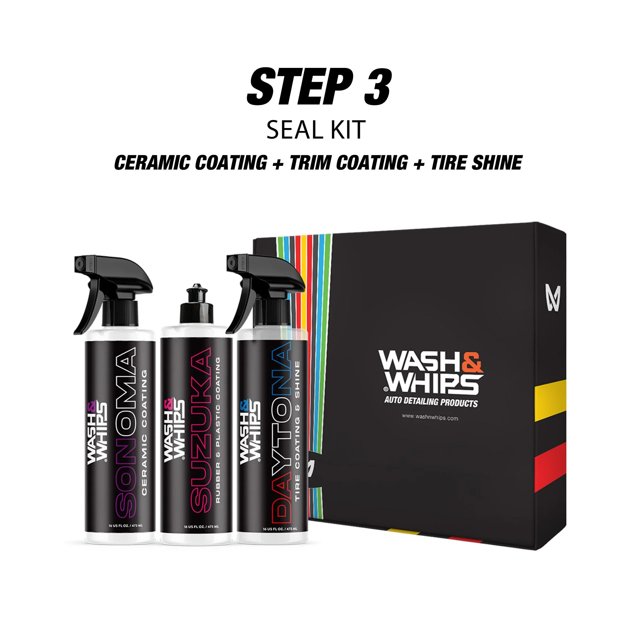 WASH&WHIPS SEAL - Exterior Seal & Shine Kit (Step 3) - Image 2