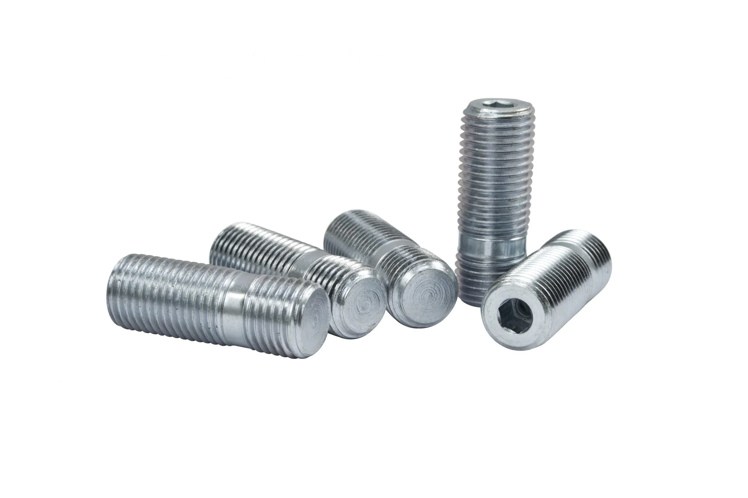 Wheel Studs, M14-1.5, Both Ends, Set of 5 (Porsche)