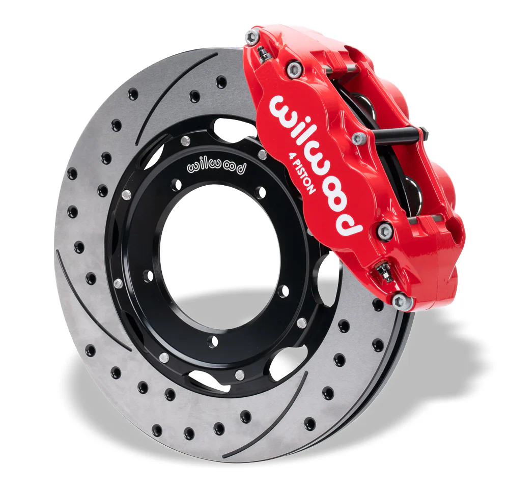Wilwood Forged Narrow Superlite 4R Front Brake Kit for Porsche 911/912 Models with 3" Struts (1969-76) - Image 3