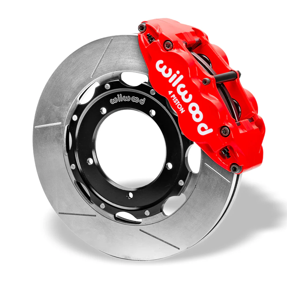 Wilwood Forged Narrow Superlite 4R Front Brake Kit for Porsche 911S, 911SC and Carrera Models with 3.5" Struts (1969-89) - Image 2