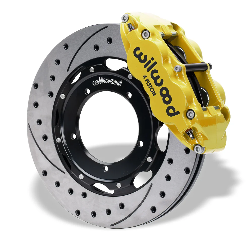 Wilwood Forged Narrow Superlite 4R Front Brake Kit for Porsche 911S, and 911SC Models with 3.5" Struts (1969-83) - Image 5
