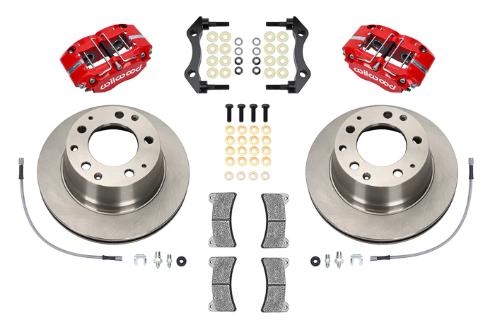 Wilwood Narrow Dynapro-P Radial Rear Brake Kit for Porsche 911 (1984-89) - Image 4