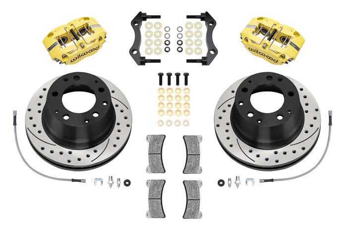 Wilwood Narrow Dynapro-P Radial Rear Brake Kit for Porsche 911 (1984-89) - Image 8
