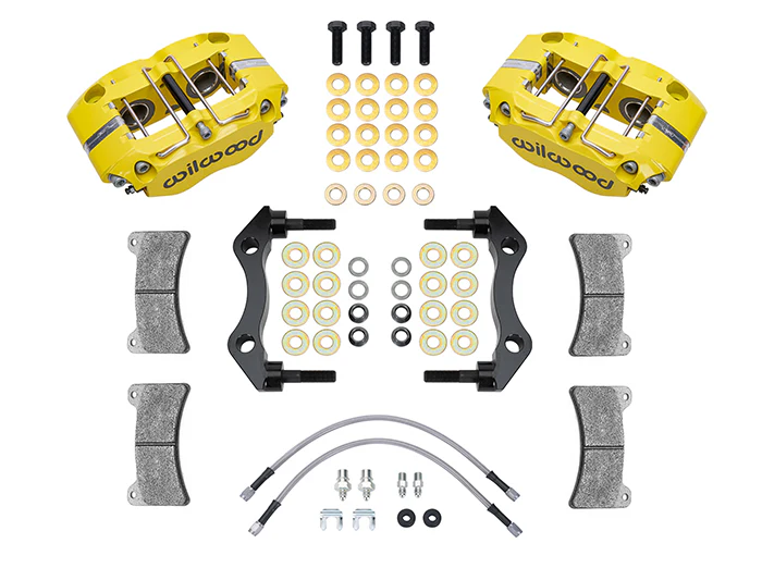 Wilwood Narrow Dynapro-P Radial Rear Caliper and Bracket Kit for Porsche 911 (1984-89) - Image 4