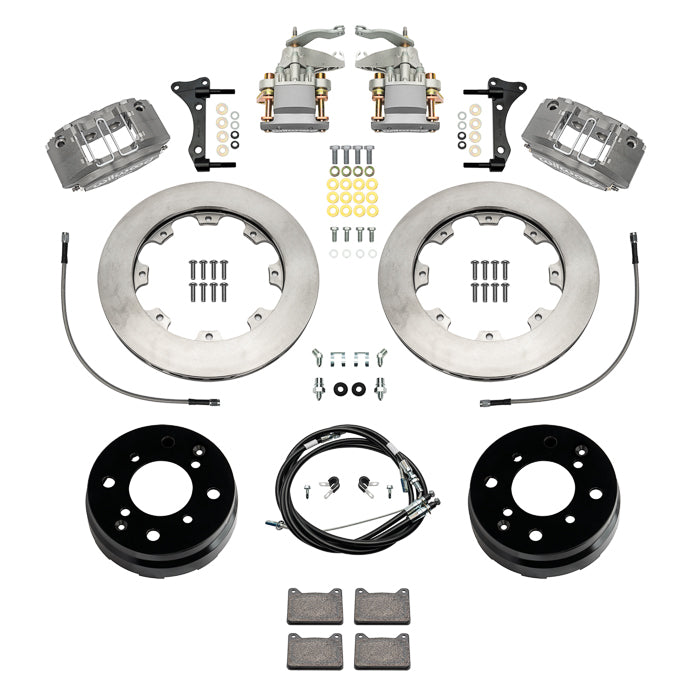 Wilwood Rear Brake Kit w/Handbrake for Porsche 914 (1970-76) - Image 4
