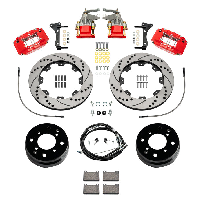 Wilwood Rear Brake Kit w/Handbrake for Porsche 914 (1970-76) - Image 6