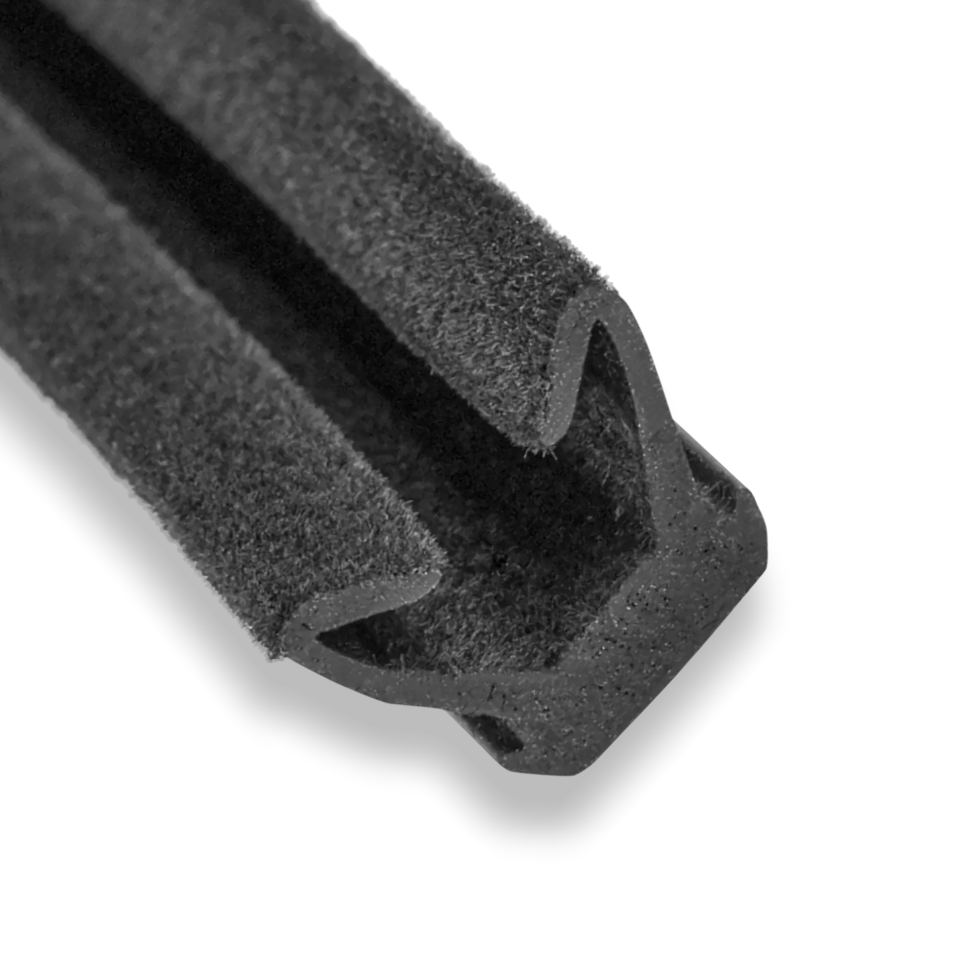 914Rubber Window Guide Fuzzy for Rear Channel for Porsche 914 (1973-76)